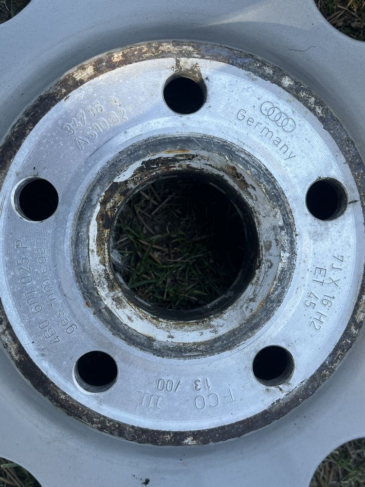 klasyk ORYGINALNE ALUFELGI MOCNE 5x112 16’ 7J ET45 audi vw seat skoda