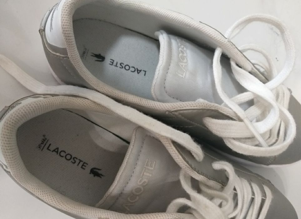 Кеды кроссовки на девушку Lacoste