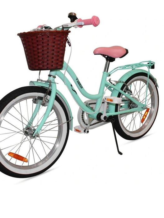 Rower dziecięcy 18 cali Verve Star Mint zielony/różowy nowy