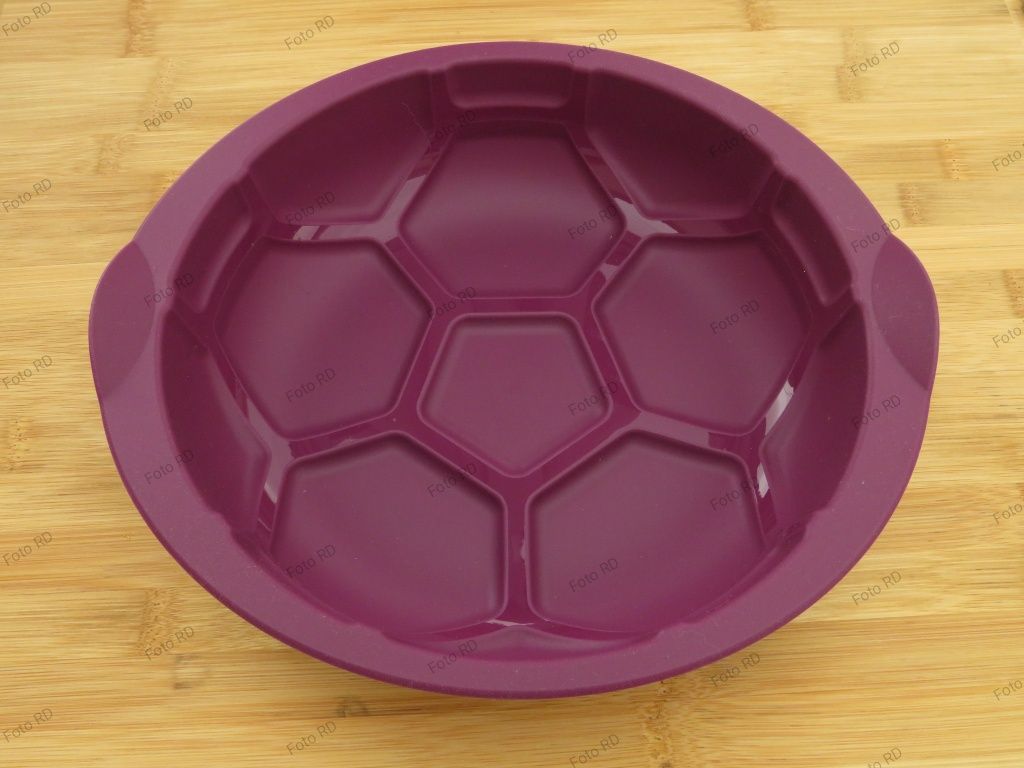Tupperware Forma Silicone Bola Futebol Nova