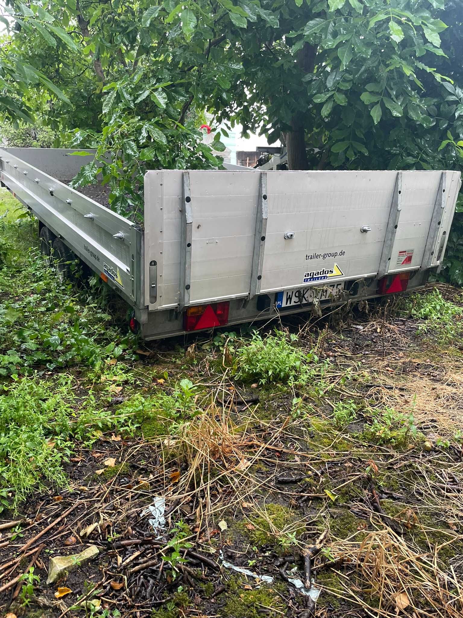 AGADOS ADAM 12 2017 laweta, przyczepa ciężarowa
