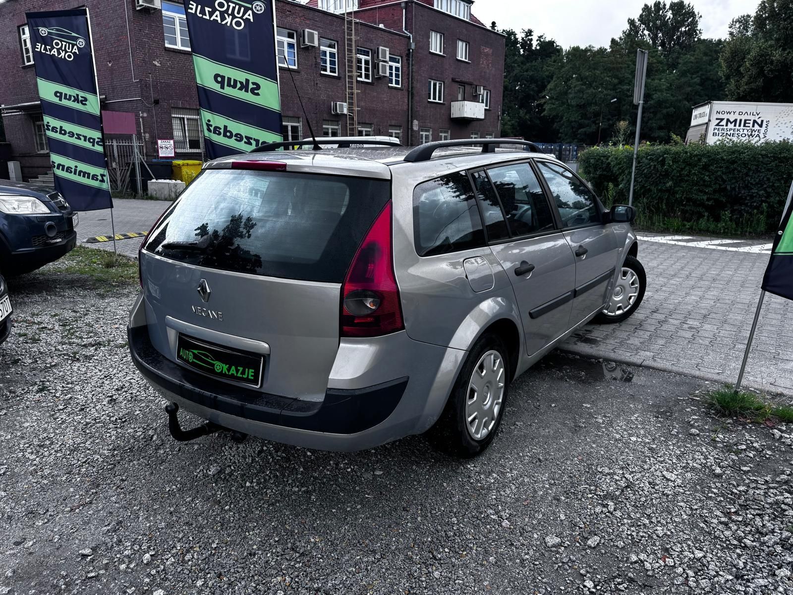Renault Megane 1.9d// klima// opłaty//hak// oszczędny// zamiana