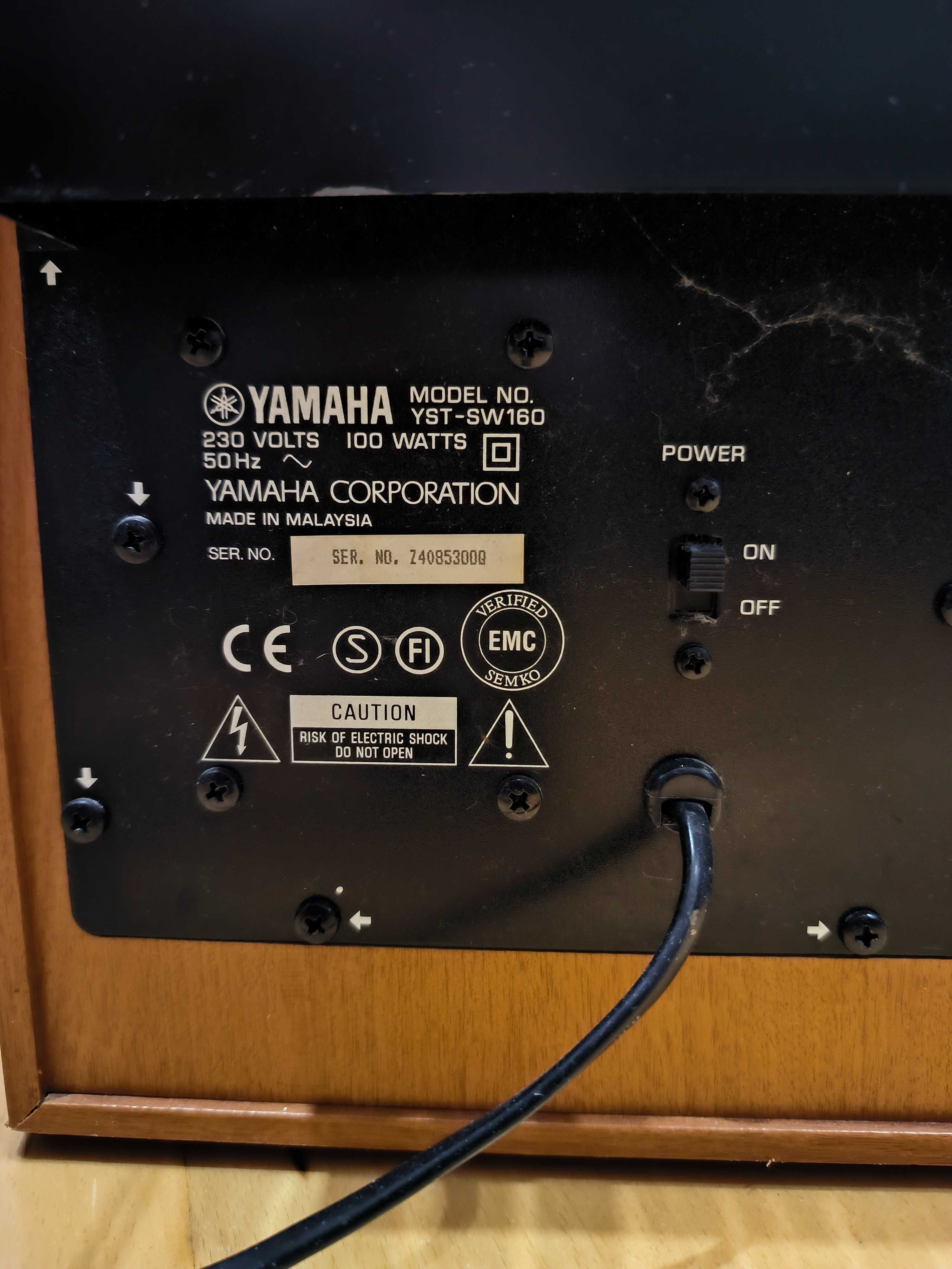 Subwoofer Yamaha yst-sw160