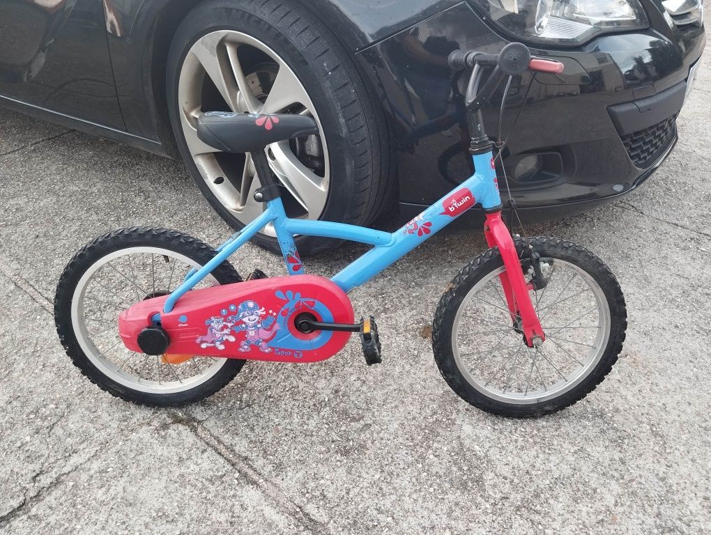 Bicicleta Criança Roda 16 dos 4 aos 7 anos