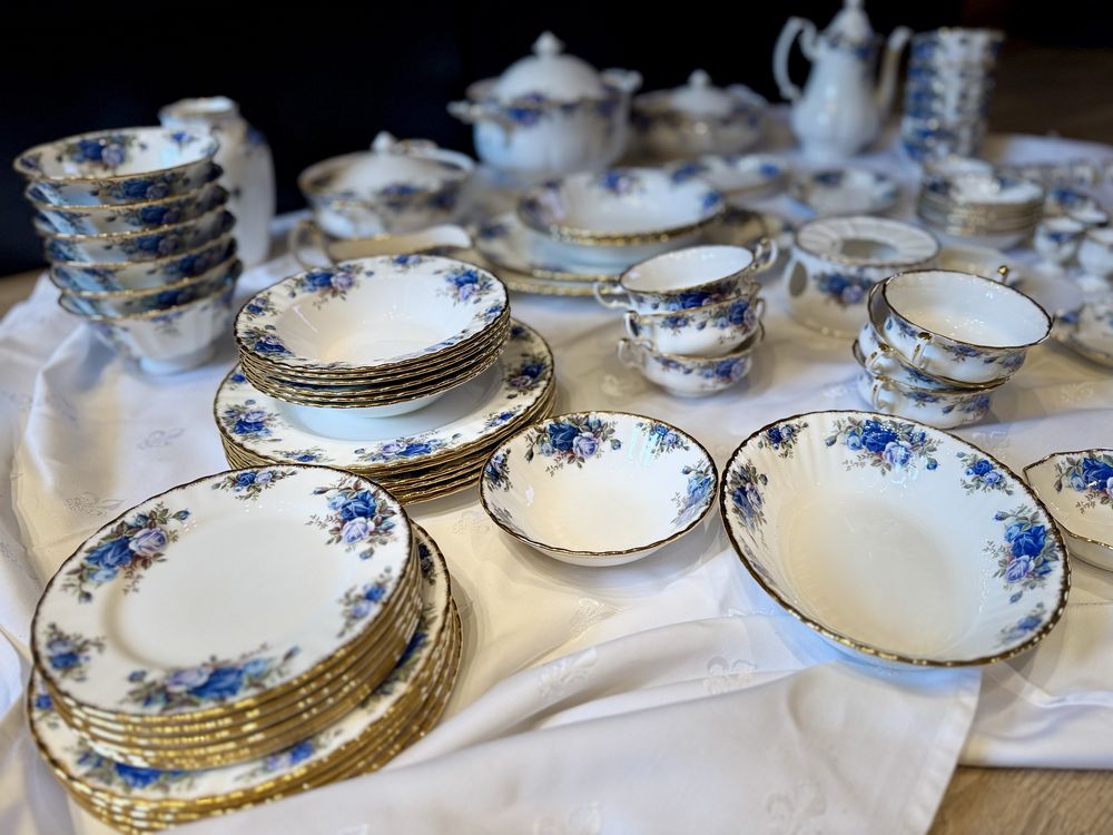 Serwis porcelany Royal Albert Moonlight Rose