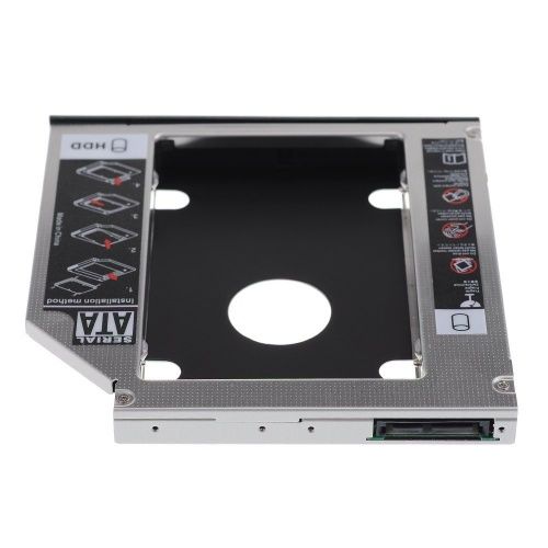 Kieszeń na drugi dysk ramka 2,5 HDD SSD SATA 12,7 mm lub 9,5 mm W-wa