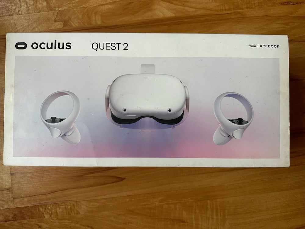 Gogle VR Meta Quest 2 (Oculus Quest 2) — pełny zestaw