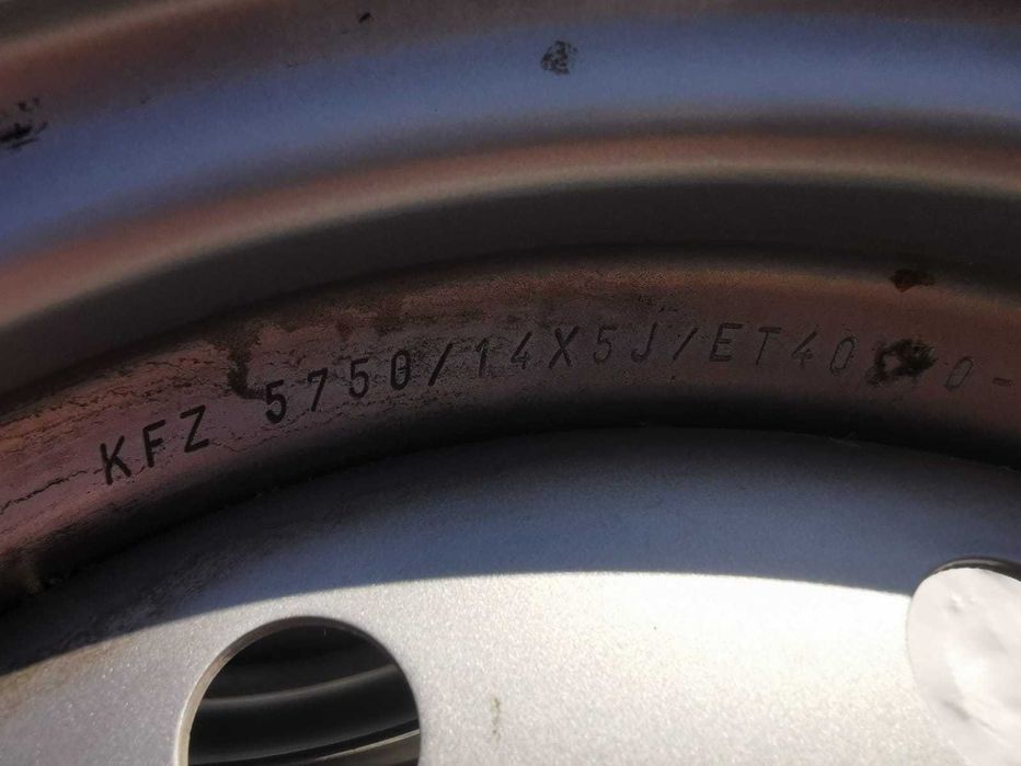 4x felga stalowa 5Jx14 Daihatsu Sirion YRV 4x100 ET40 nowe