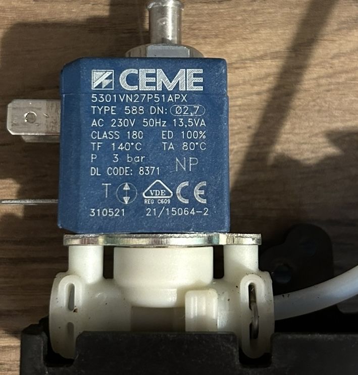 Elektrozawór ceme Delonghi cappuccino ecam 23.460