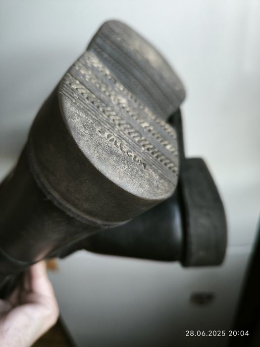 Чоботи для кінного спорту вінтаж шкіра р 40