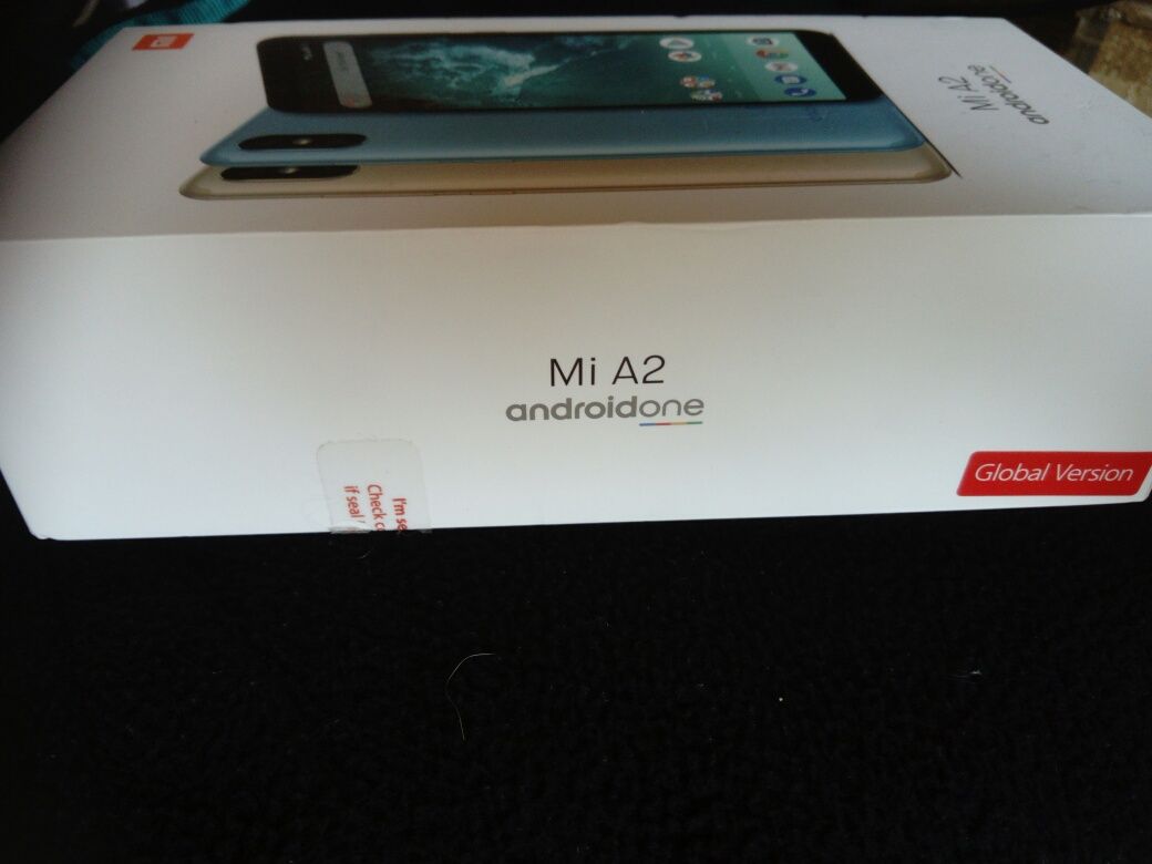 Pudełko od telefonu Xiaomi Mi A2 Black