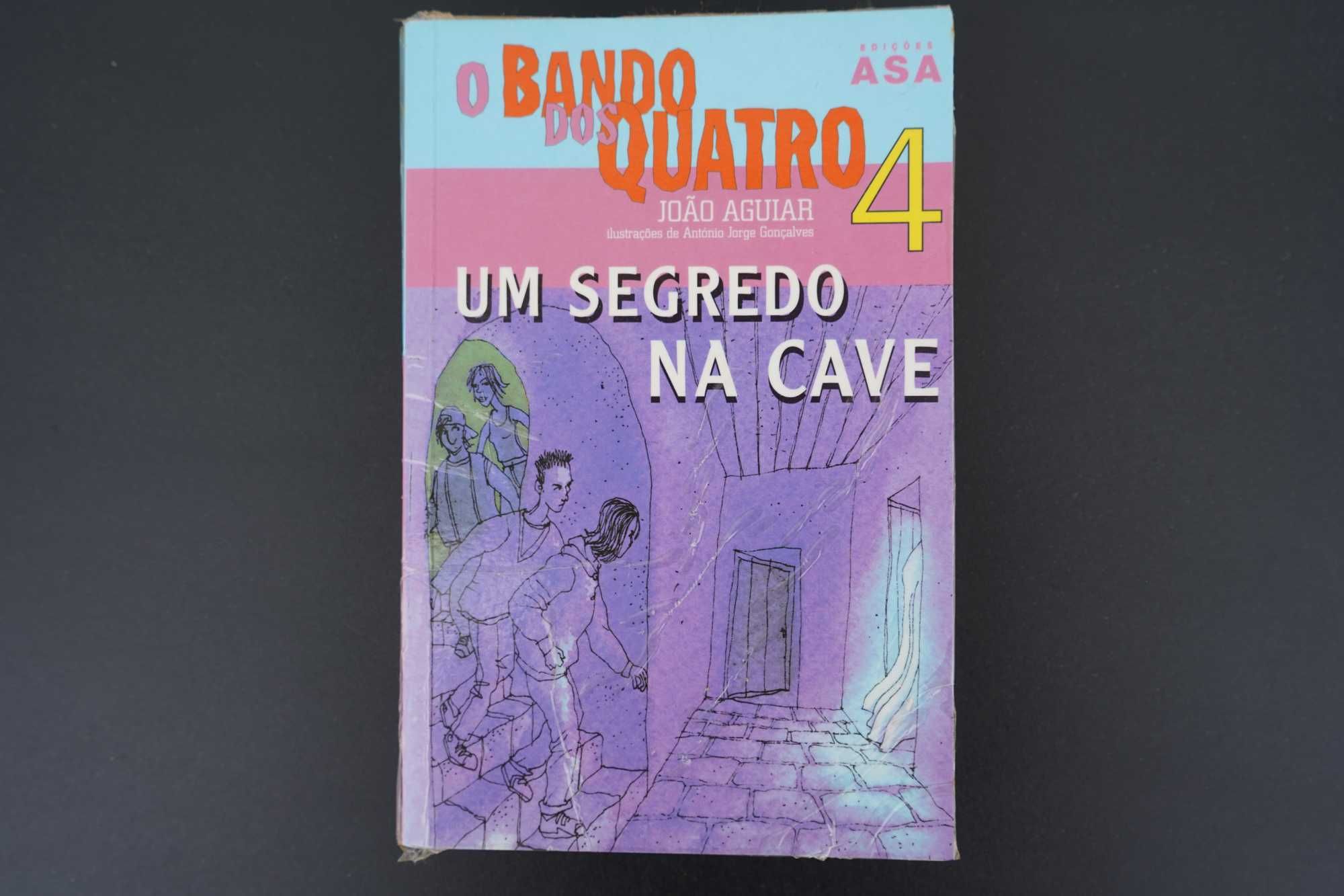 Livros da coleção O Bando dos Quatro (Vols 1, 2, 4)