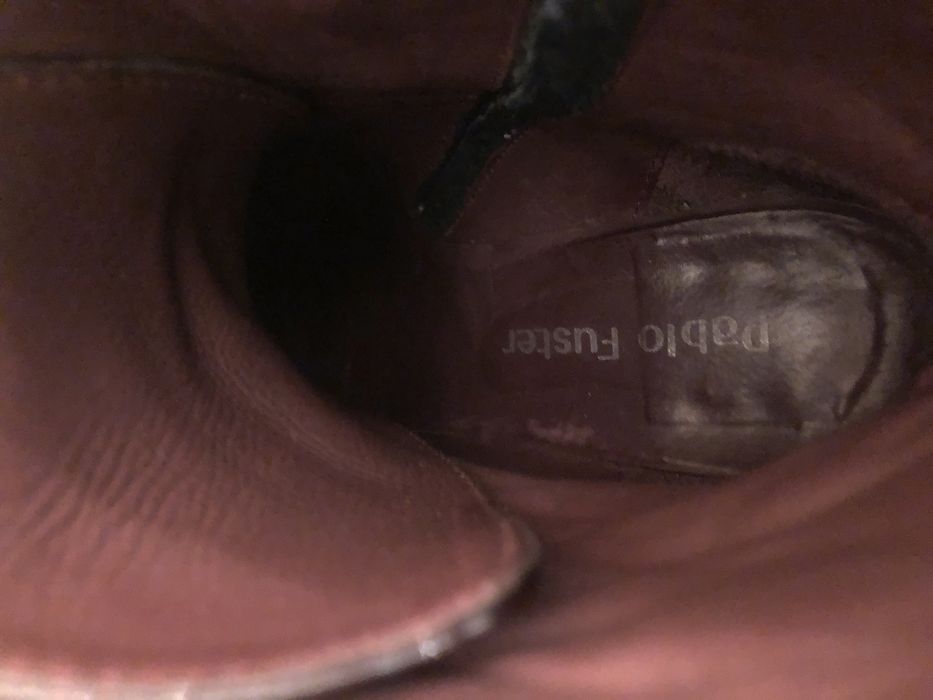 Botins de verniz Pablo Fuster, 38