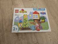 Lego Duplo  Świnka Peppa 10431 ogrod i domek na drzwie