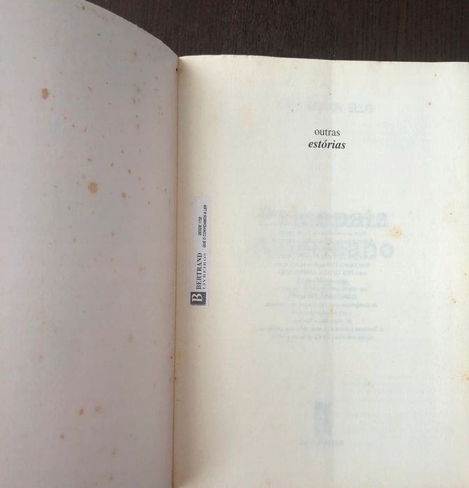 Psicopata Americano - livro Bret Easton Ellis
