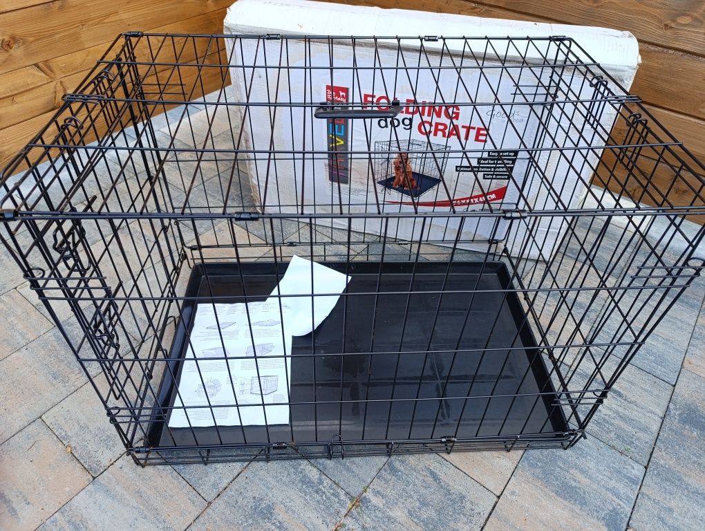 Klatka dla psów 76 x 53 x 48 - Nowa