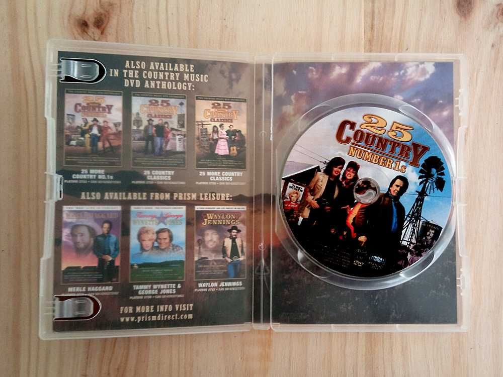 DVD 25 Country Number 1s