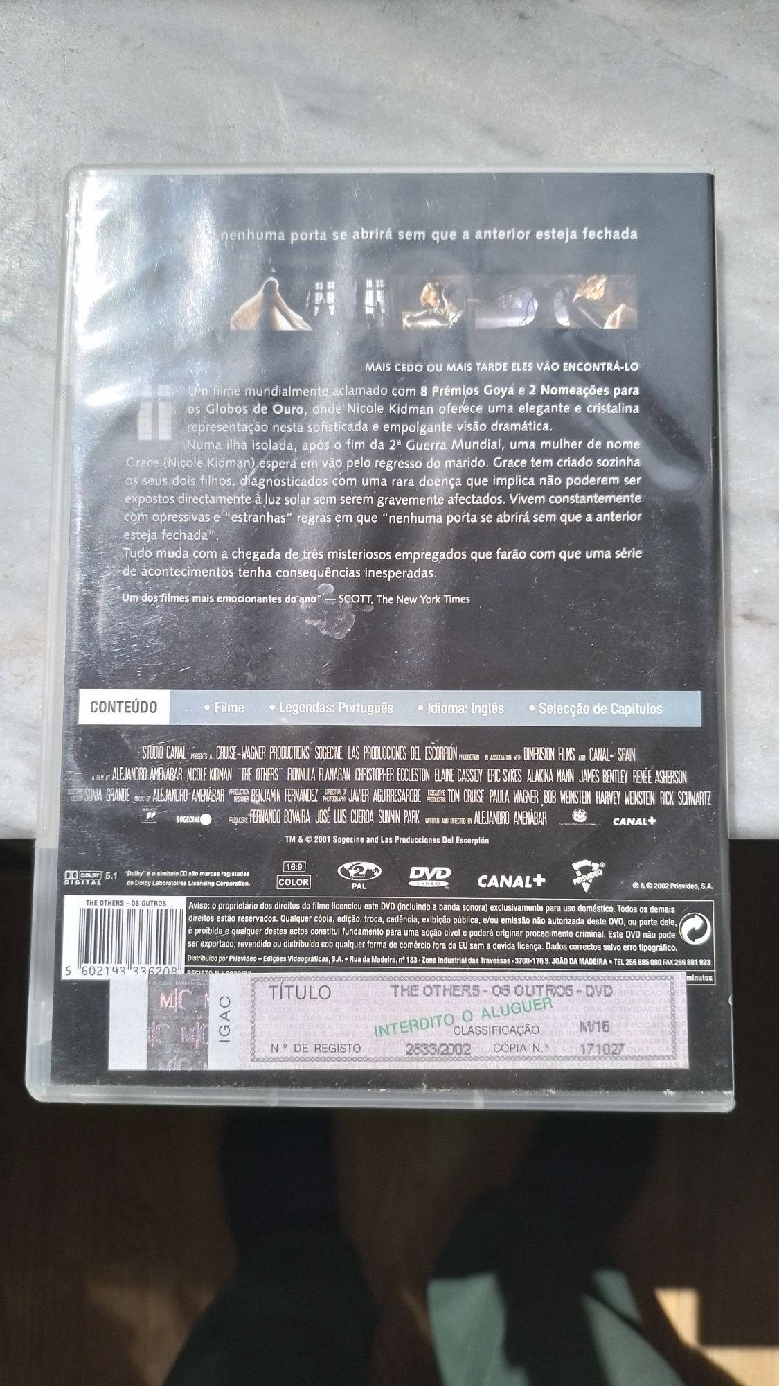 DVD Os Outros (The Others)