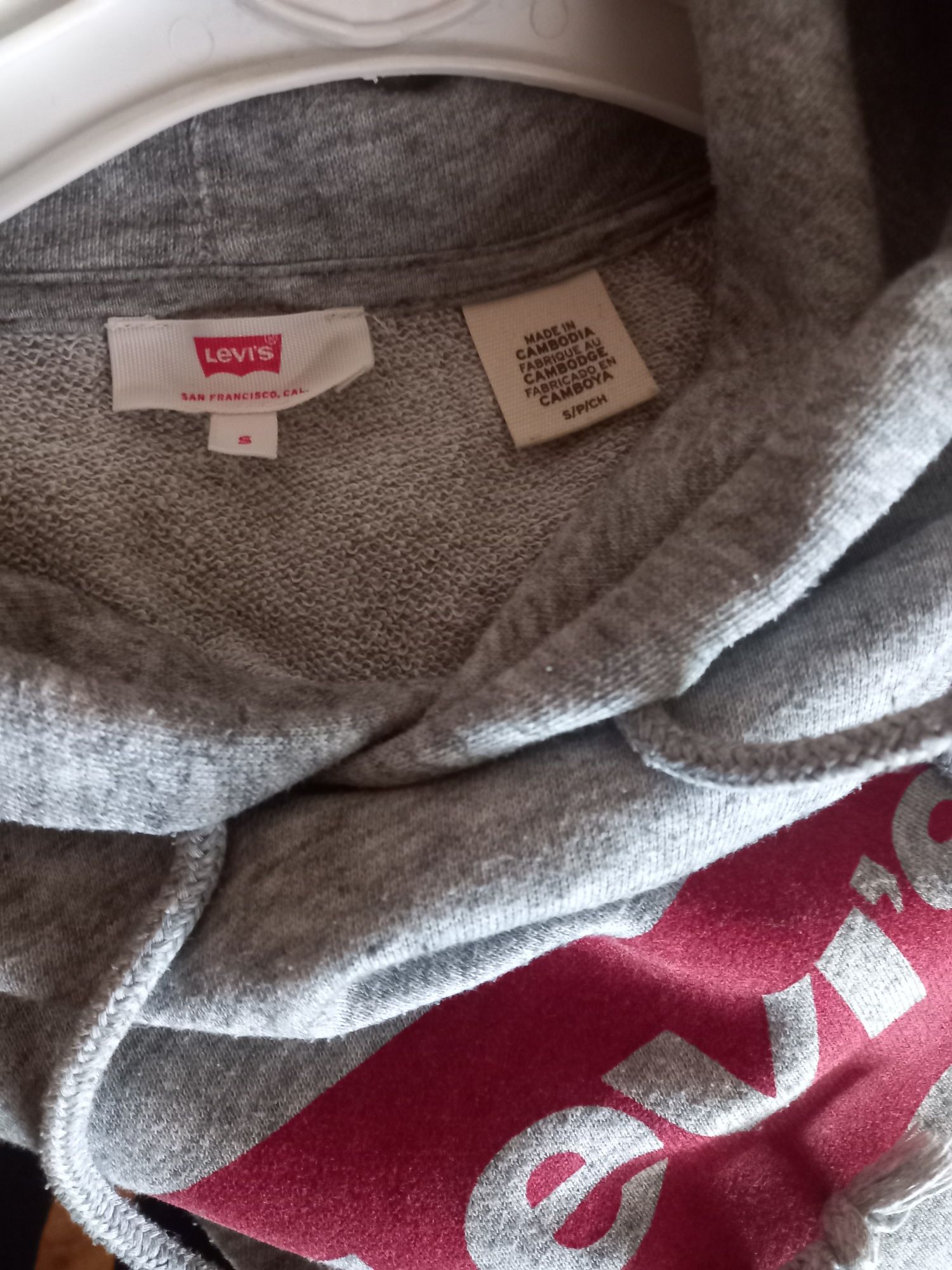 bluza LEVI'S szara melanż M