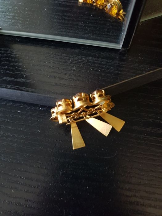 Брошь винтажная "Кокошник" СССР