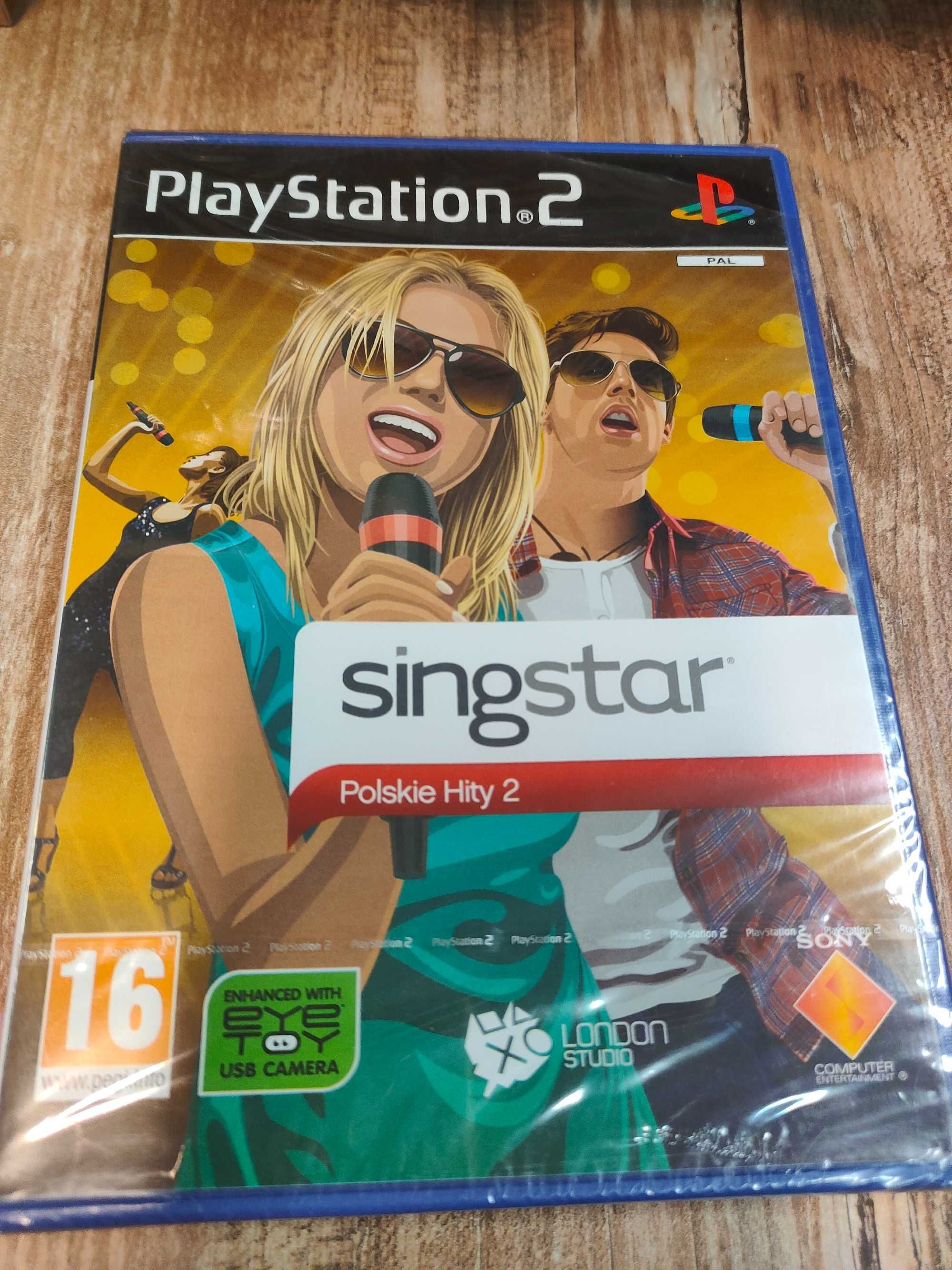 Singstar Polskie Hity 2 Ps2 NOWA FOLIA SklepRETROWWA Wysyłka PL