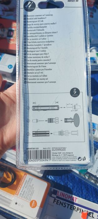 SCHWAIGER zestaw narzędzi montażowych do wtyku F.
Cena 40zł.
Możliwa w