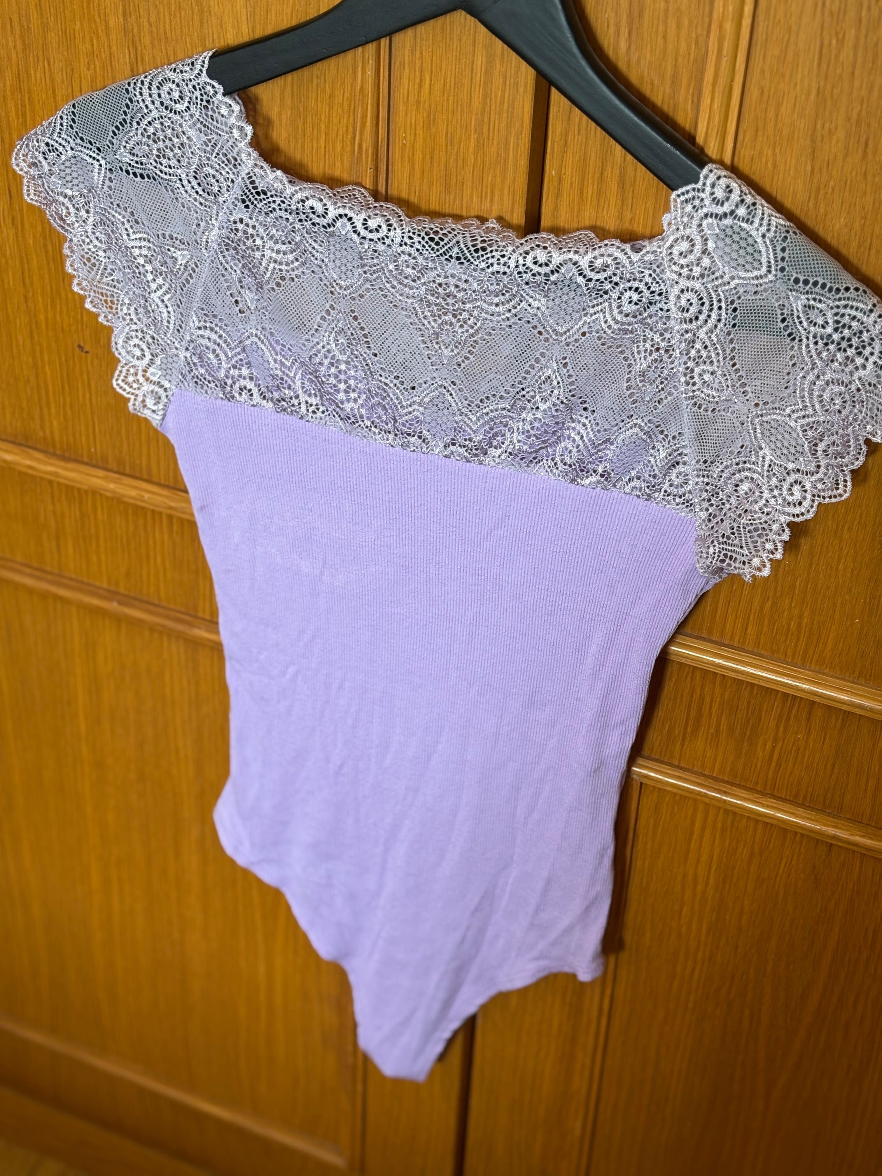 Body Lilás – Made in Italy, XS/S
