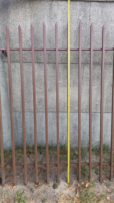 Krata stalowa na okno 140x120.