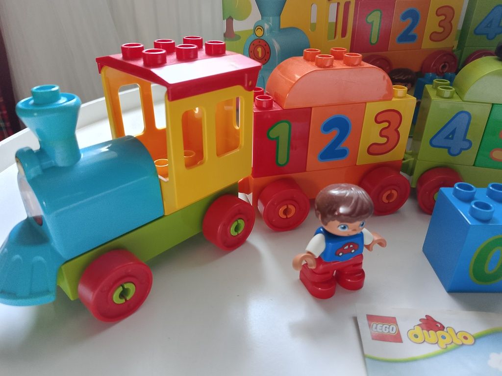 LEGO Duplo pociąg z cyferkami