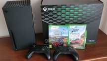 Konsola Xbox Series X + 2 oryginalne pady + gry