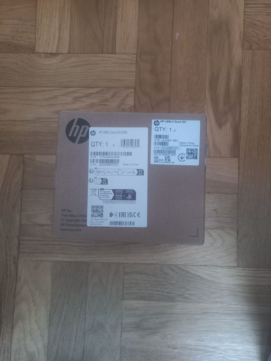 Stacja dokująca HP USB-C G5 USB Typu C,