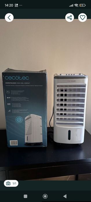 Climatizador de ar e purificador.