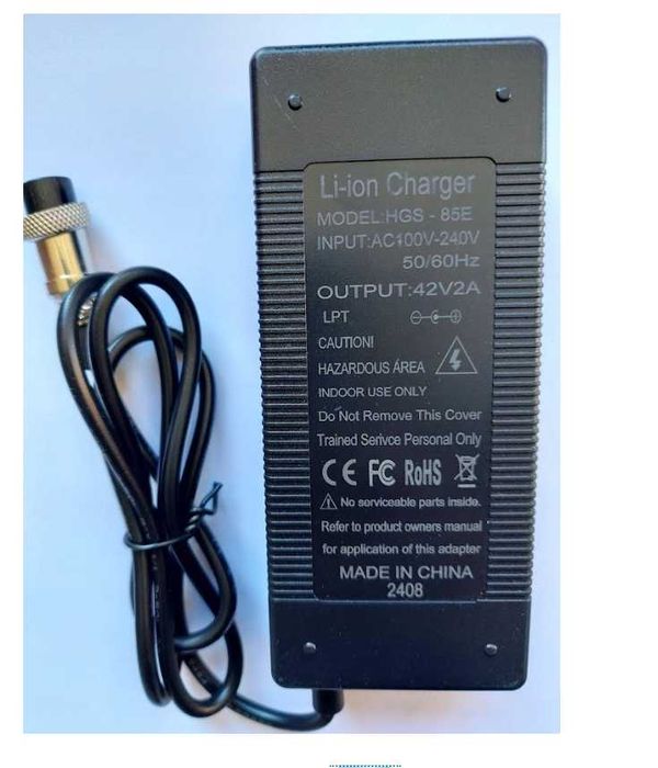 ładowarka do Hulajnogi MOTUS 8.5 PRO LITE TECHLIFE X5 X5S 42V 2A