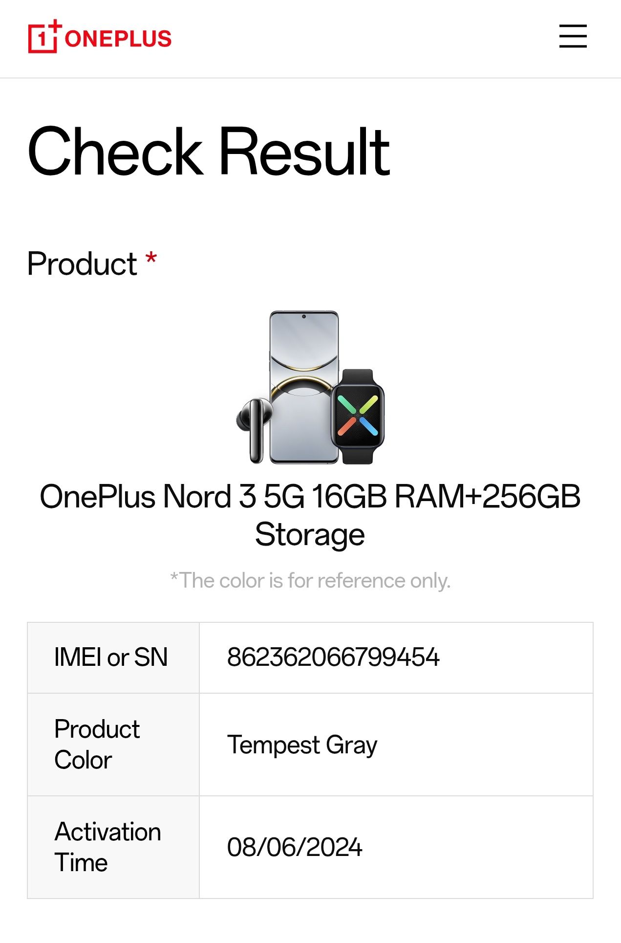 Oneplus Nord 3 16/256