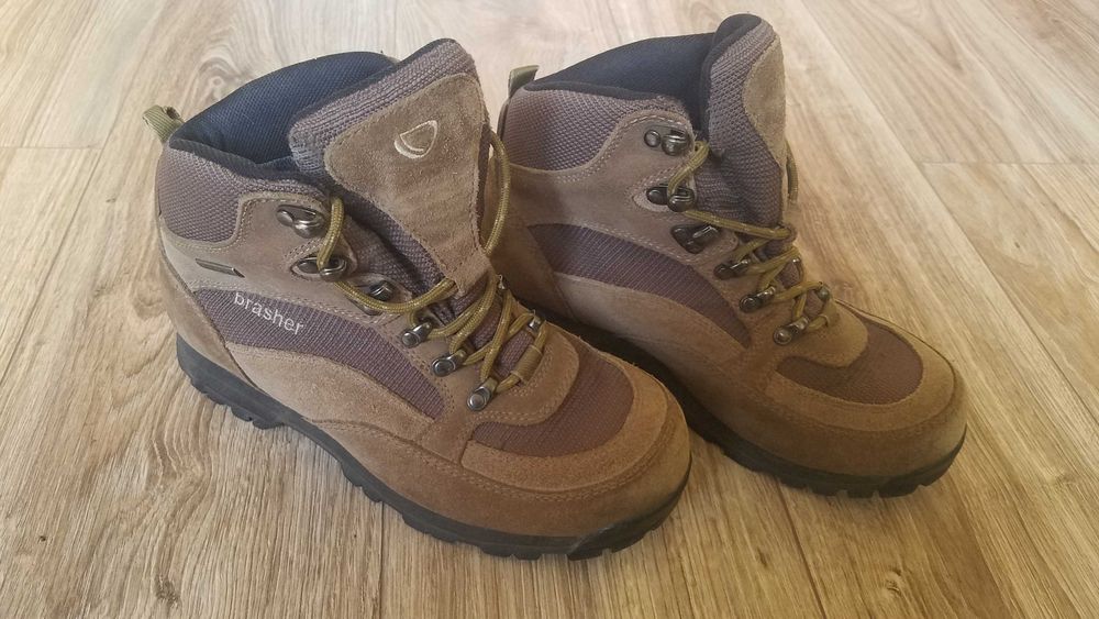 Buty BRASHER HEKLA GTX 39/40 25cm Gore-Tex górskie Skóra* wysokie