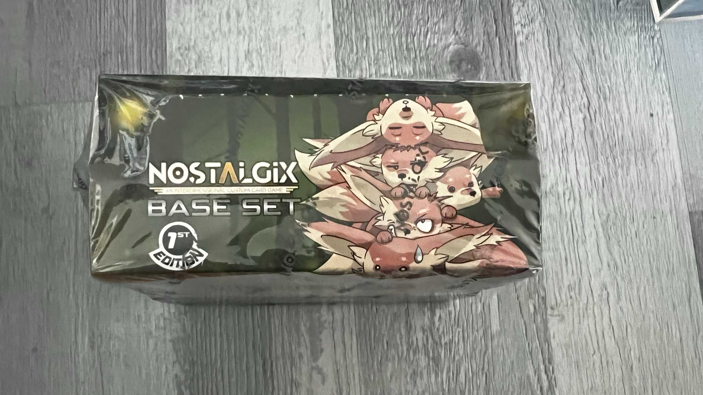 Nostalgix TCG: Base set 1st edition Booster Box