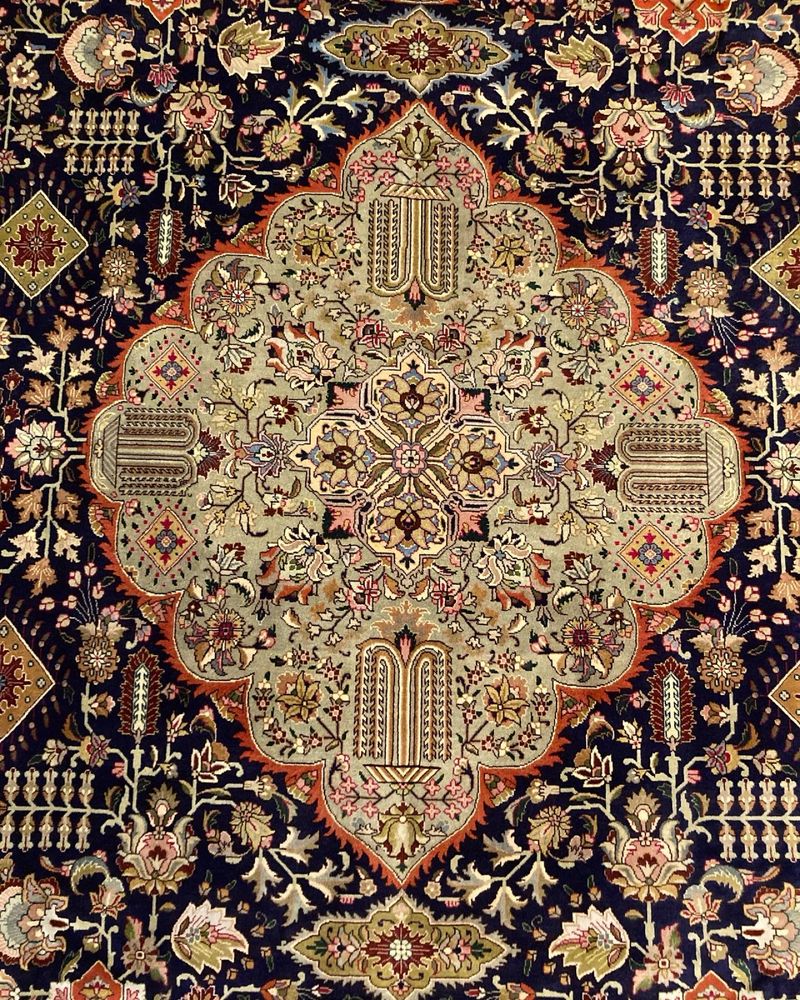 Venda/Troca - Antigo Tapete Persa Tabriz 50Raj 340X255cm