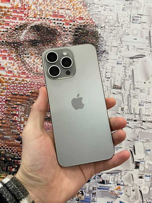 iPhone 15 Pro Max 256GB Natural Titanium ГАРАНТІЯ 6 Місяців МАГАЗИН
