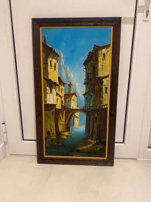 Pintura a óleo com motivo Veneziano