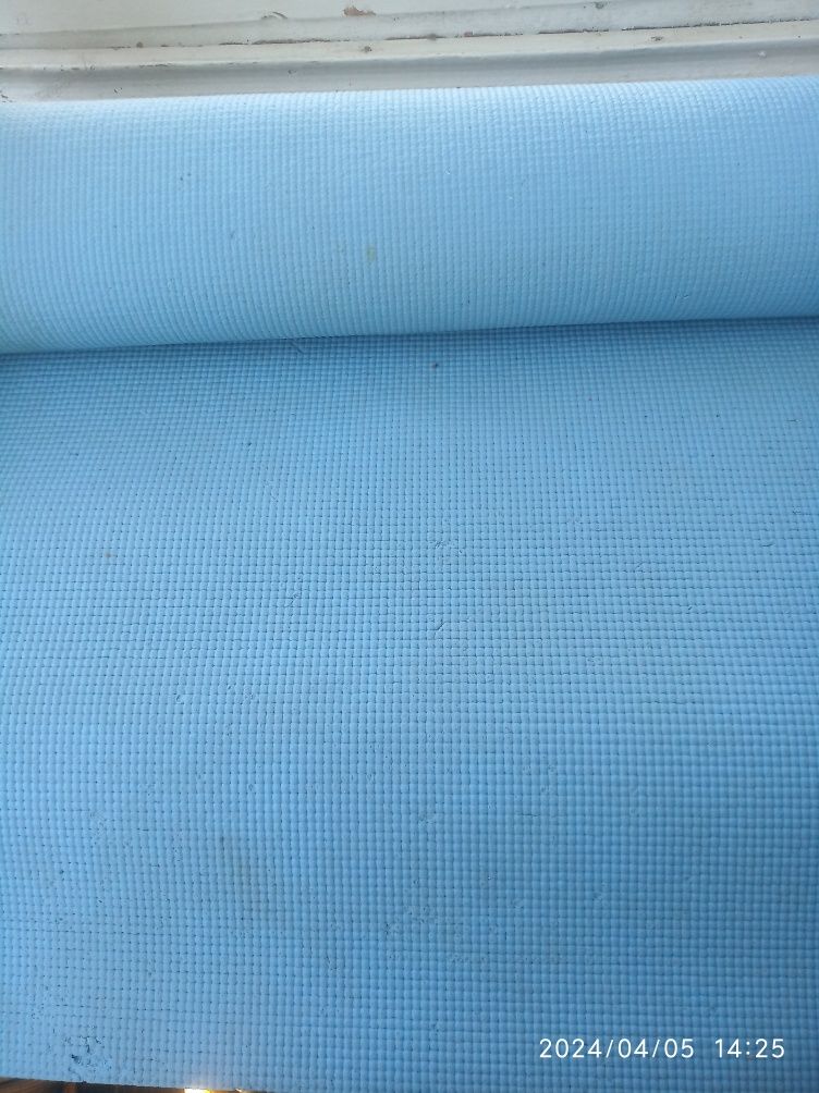 Килимок для йоги блакитний