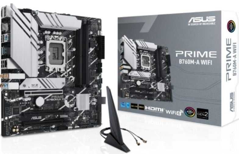 Asus PRIME B760M-A WIFI Socket 1700/ DDR5/ PCIe 4.0/ Micro ATX