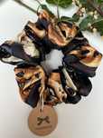 Satynowa scrunchie gumka do wlosow rękodzielo