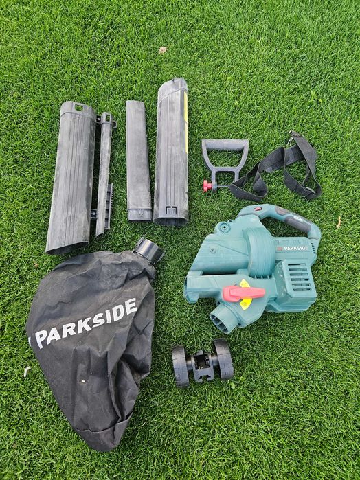 Akumulatorowa dmuchawa i odkurzacz do liści Parkside 40 V, PLSBA 40-Li