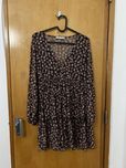 Vestido floral midi