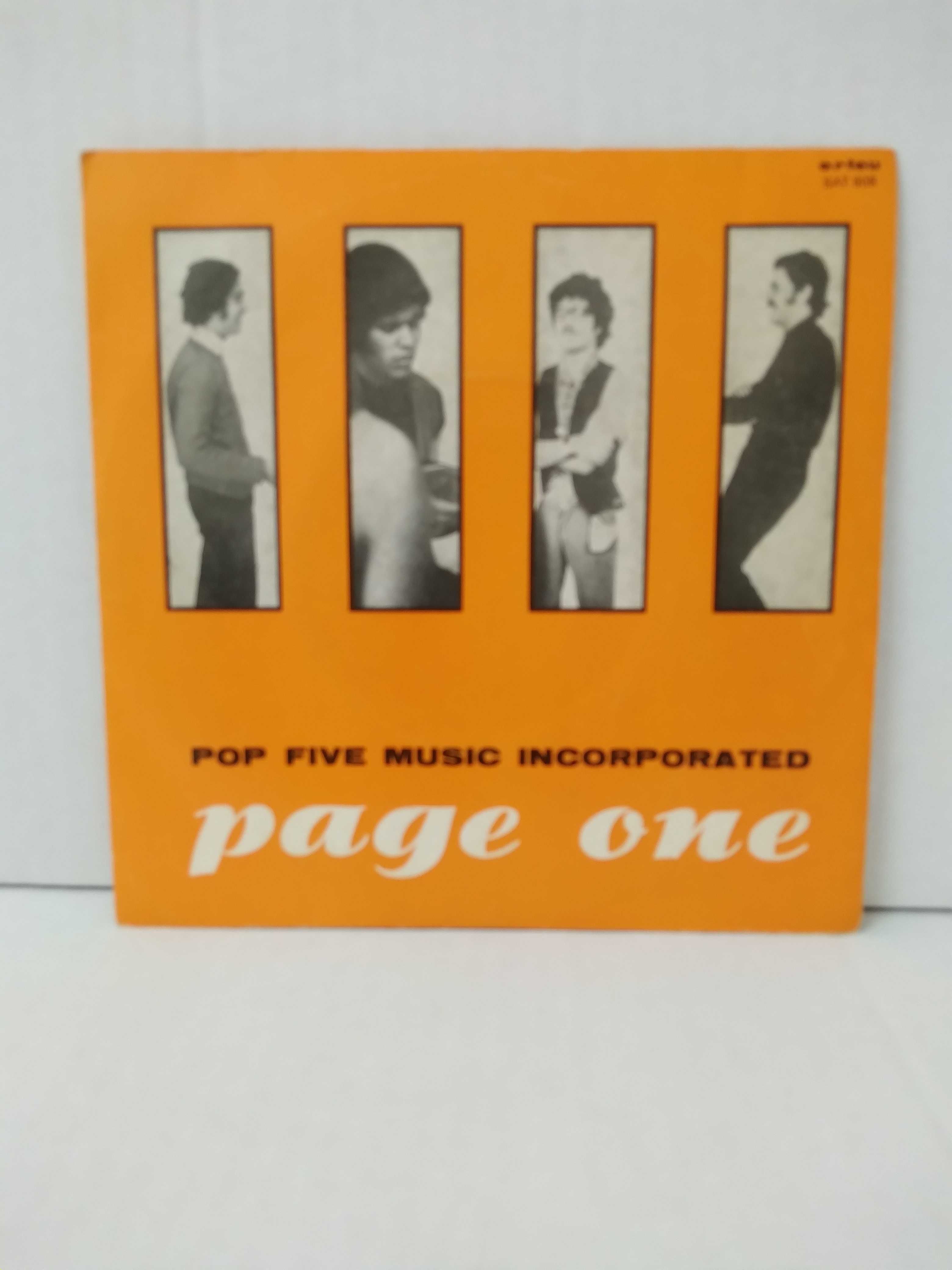 Single - POP FIVE MUSIC INC. - Page One (1970)