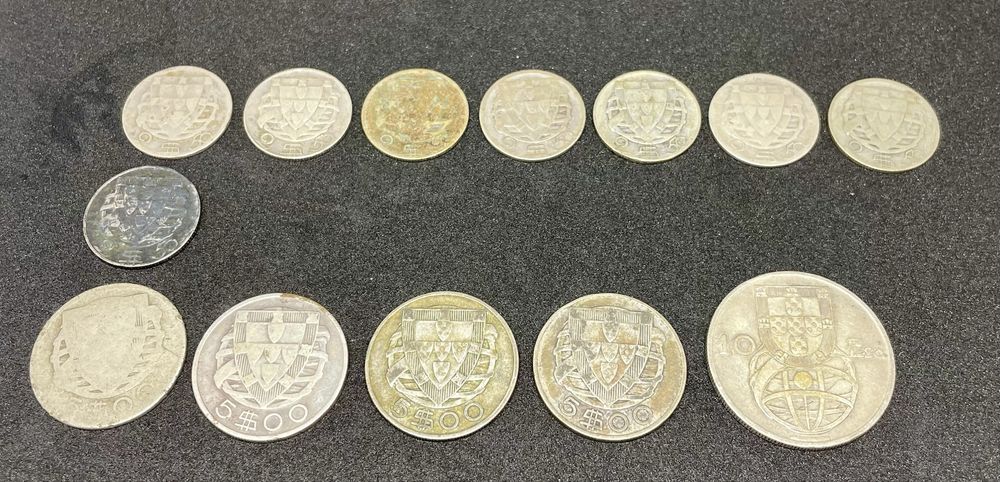 Lote 13 moedas prata