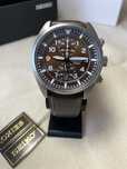 Seiko Chronograph Brown Dial SNN241