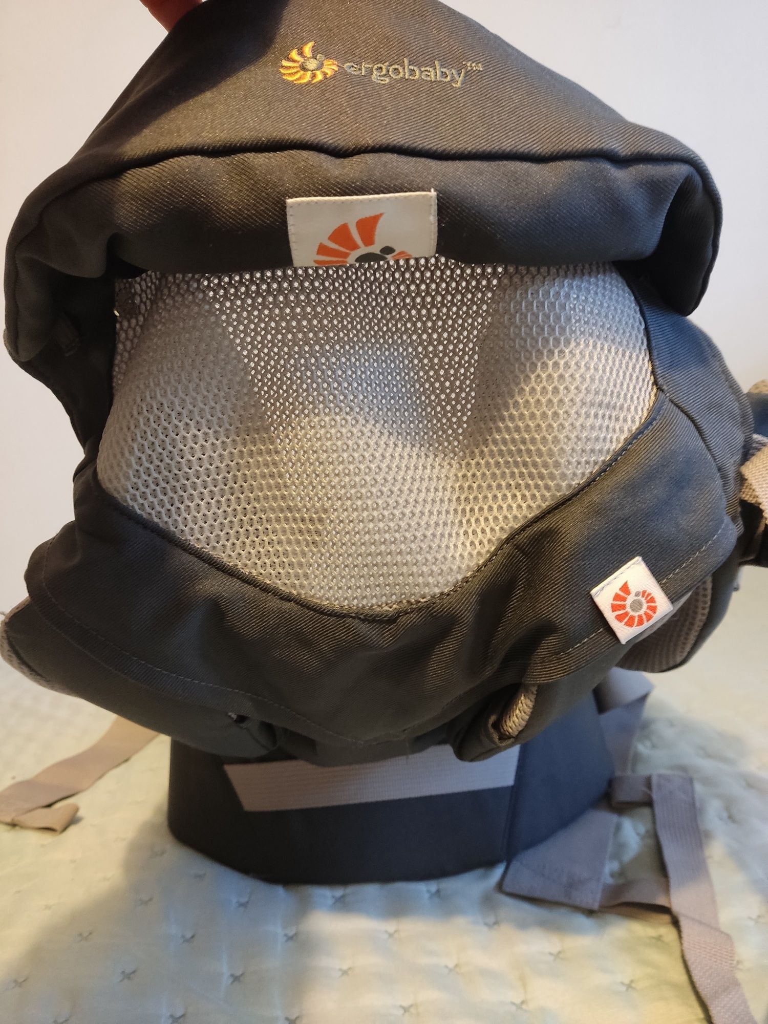 Ergobaby mochila (porta bebés) 4 posições omni 360 cool air