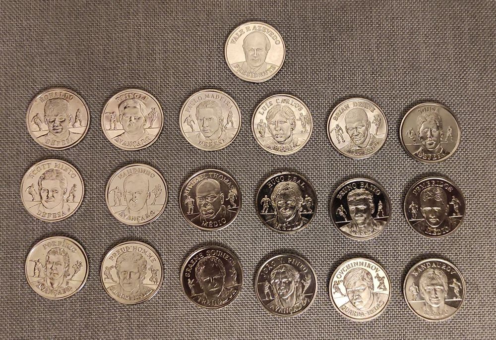 Medalhas/Moedas Benfica