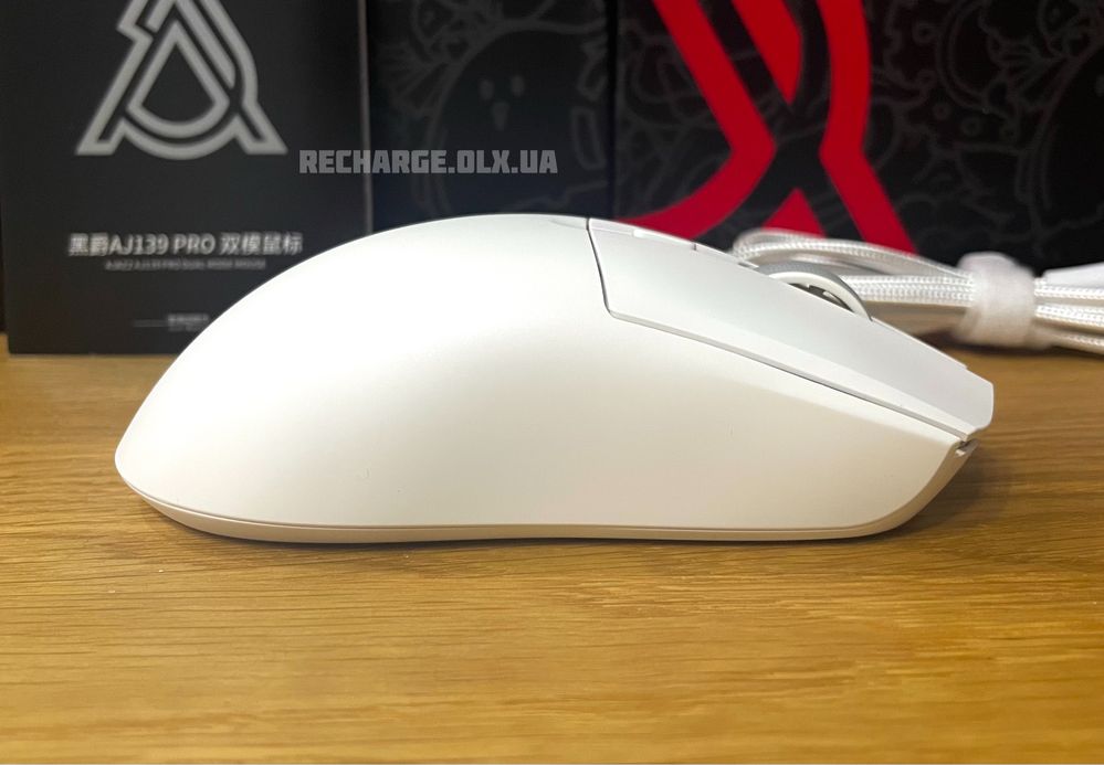 НОВІ Мишки Ajazz AJ139 PRO Wireless PAW3395 | ІГРОВА БЕЗДРОТОВА Мишка